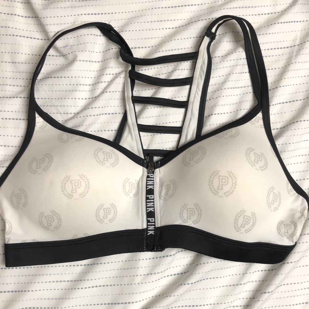 PINK Zip-Up , Ultimate Push-Up , Sports Bra